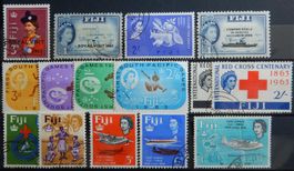 Fiji British Kat. 168-182 gest. 1963/64