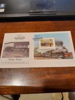Afrique du Sud: Carte philatélique trains Mafikeng!