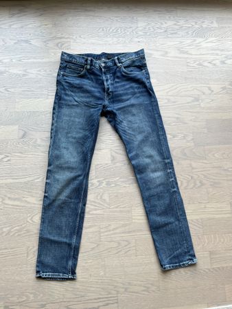 H&M Jeans Slim Fit blau Herren Grösse 34 getragen