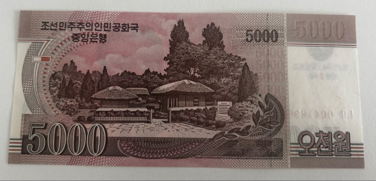 Banknoten: Korea 5000 Won 2008 – Neu (gemäss Beschreibung) aus Algetshausen von Carrhard 1