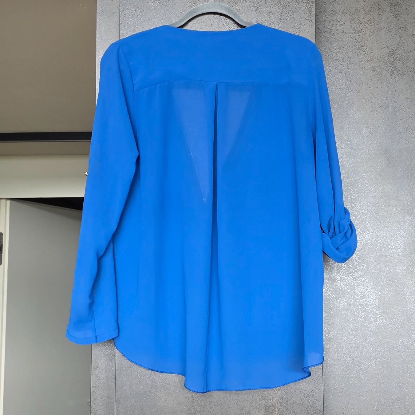 Blusen: 🐸 BLUSE / TUNIKA ROYALBLAU M – Gebraucht aus Môtier (Vully) von Frogs 4