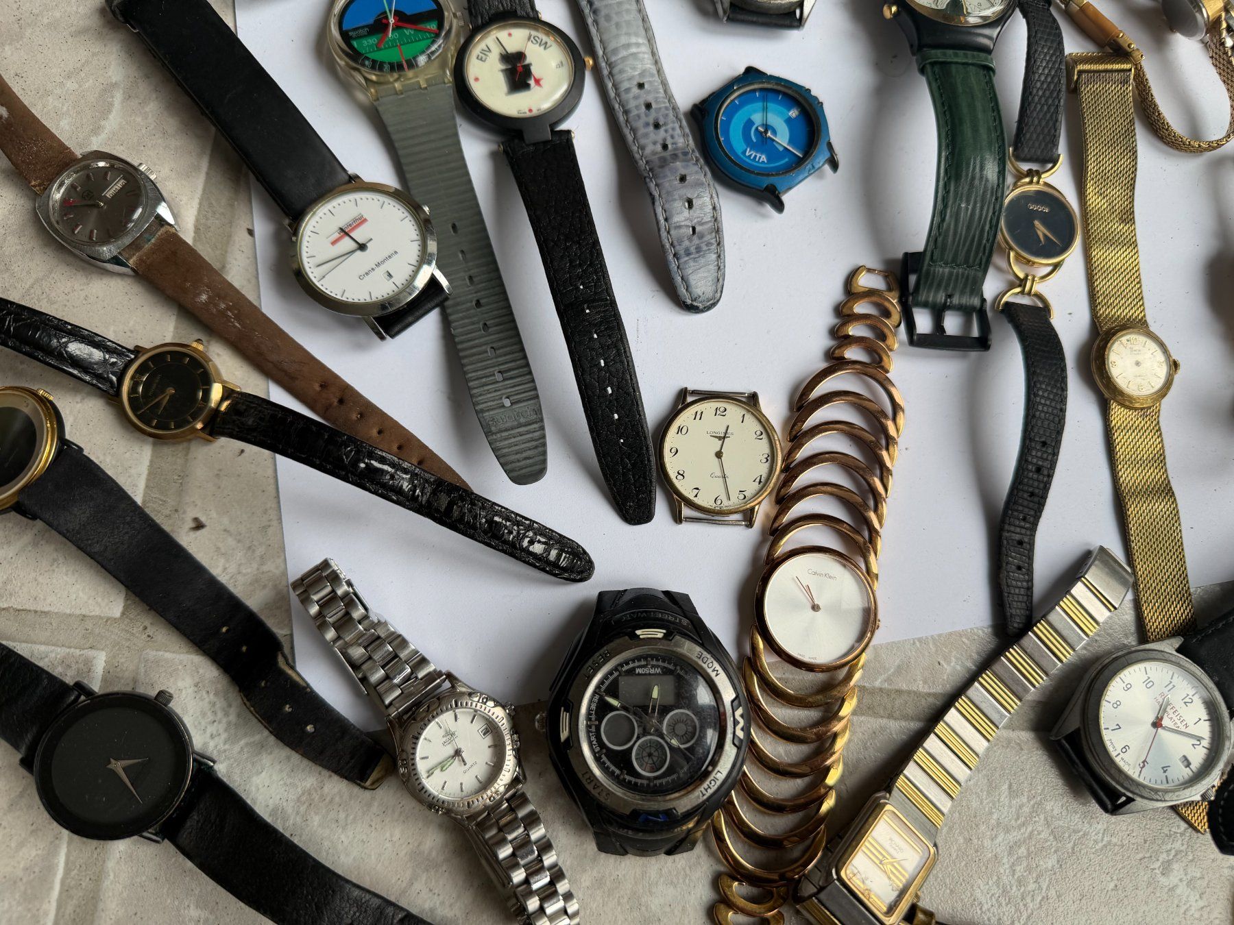 Orologi: Lot Armbanduhren – Difettoso da Worblaufen venduto da chronyves 2