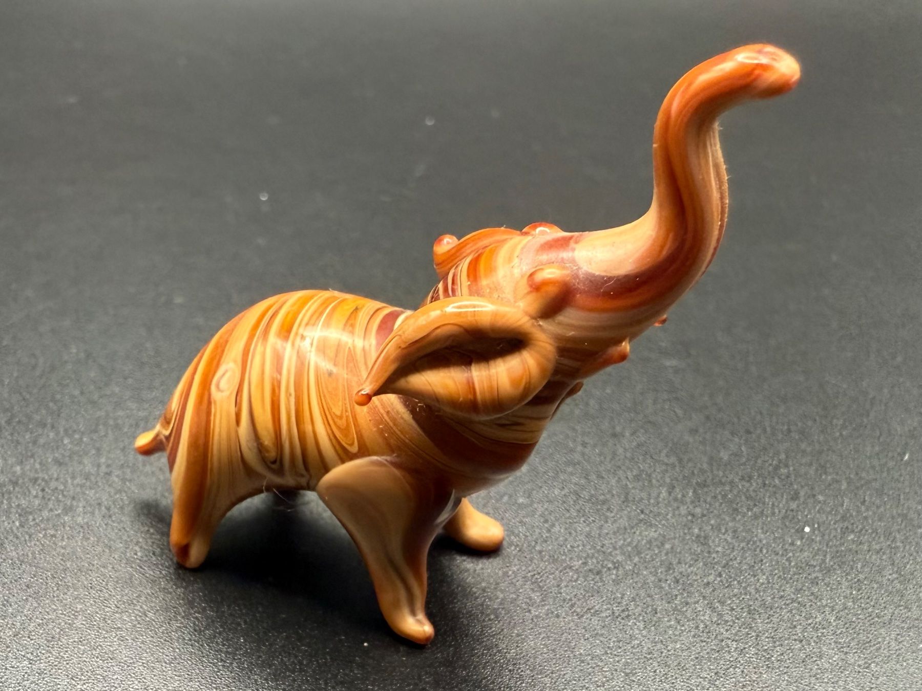Statuette: Vintage Glas Elefant – Usato da Lamone venduto da LaCantinaMagica