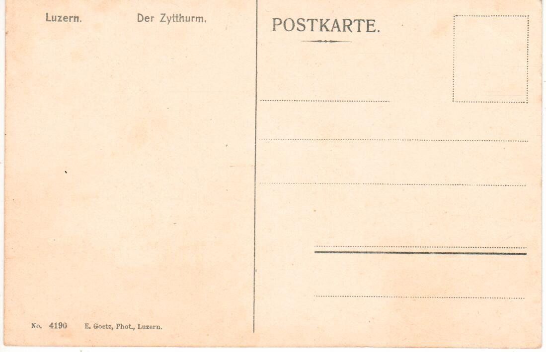 Ansichtskarten: Luzern – Gebraucht aus Wolhusen von Curver9 1