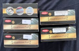 Atomic Aluminiumfolie für Shisha 12x12 cm neu
