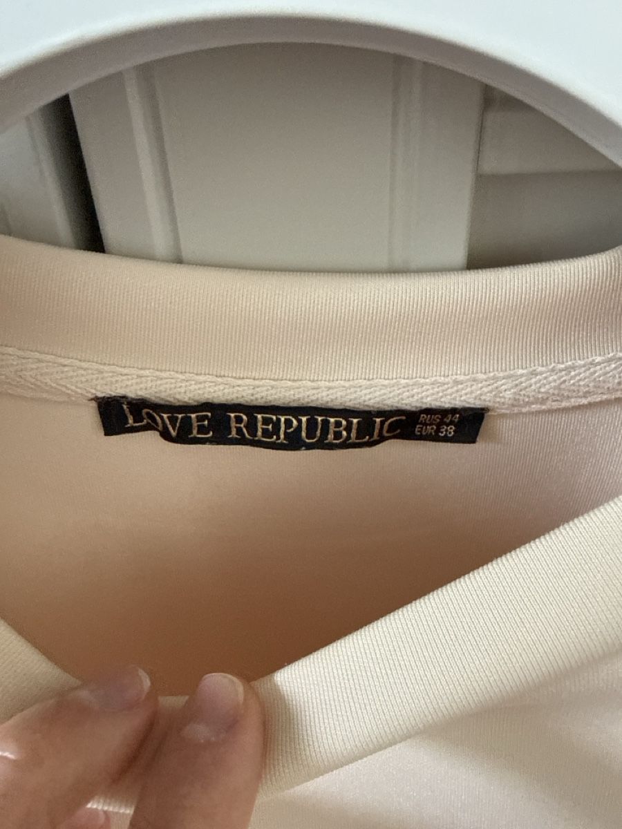 Maglioni & Felpe: Love Republic Pullover/ Sweatshirt, Gr. 38, beige, mit Volan – Usato da Sevelen venduto da ann_f687 1