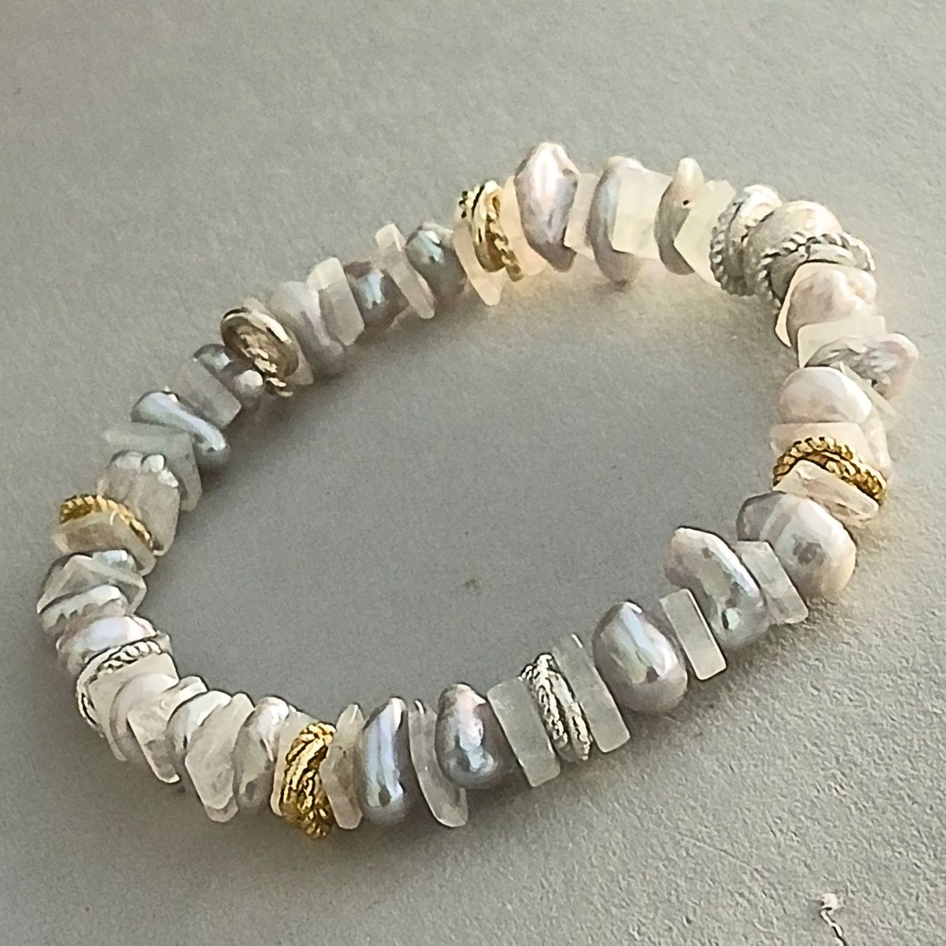 Armbänder & -reifen: Armband elastisch Bracelet élastique Muranoglas Unikat – Neu und originalverpackt aus Lütisburg von Emarra 2