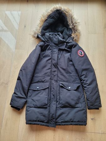 Winterjacke, Schwarz, Grösse 36 - Top Zustand!