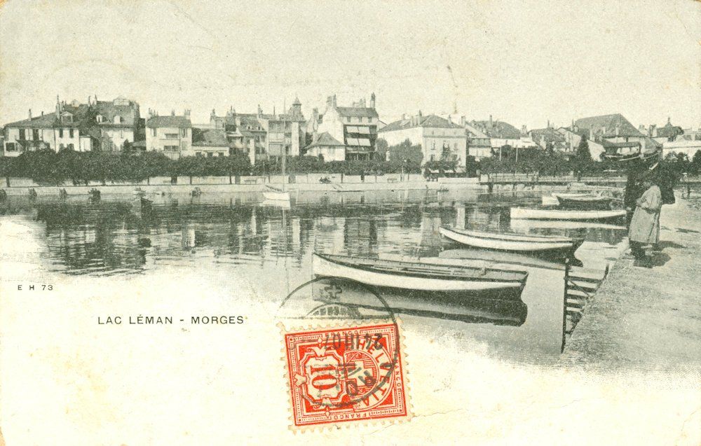 Cartoline postali: Morges - Lac Léman – Usato da Chavornay venduto da SupraSenna