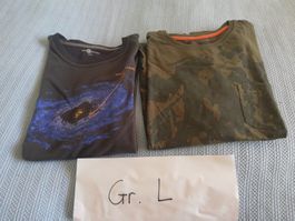 Kurzärmelige Herren T-Shirt Gr L