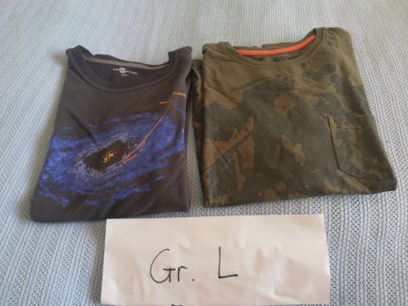 Kurzärmelige Herren T-Shirt Gr L