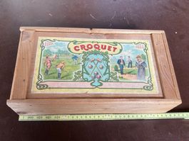 CROQUET TISCHCROQUET ANTIK