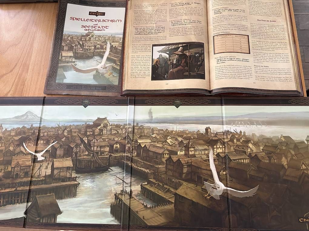 Giochi: Der Eine Ring RPG: Abenteuer am Rande der Wildnis  – Usato da Basel venduto da sin_5npn 3