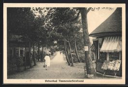 Timmendorferstrand, Strassenpartie mit U