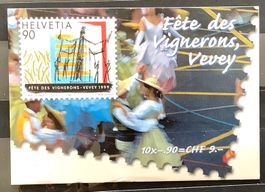 1999 -  Fête des Vignerons Vevey Markenheftchen ET