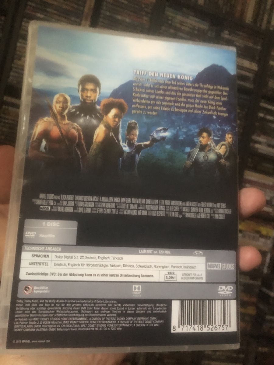 Alle DVDs: Black Panther - dvd – Gebraucht aus Lausanne von fransadpop 1