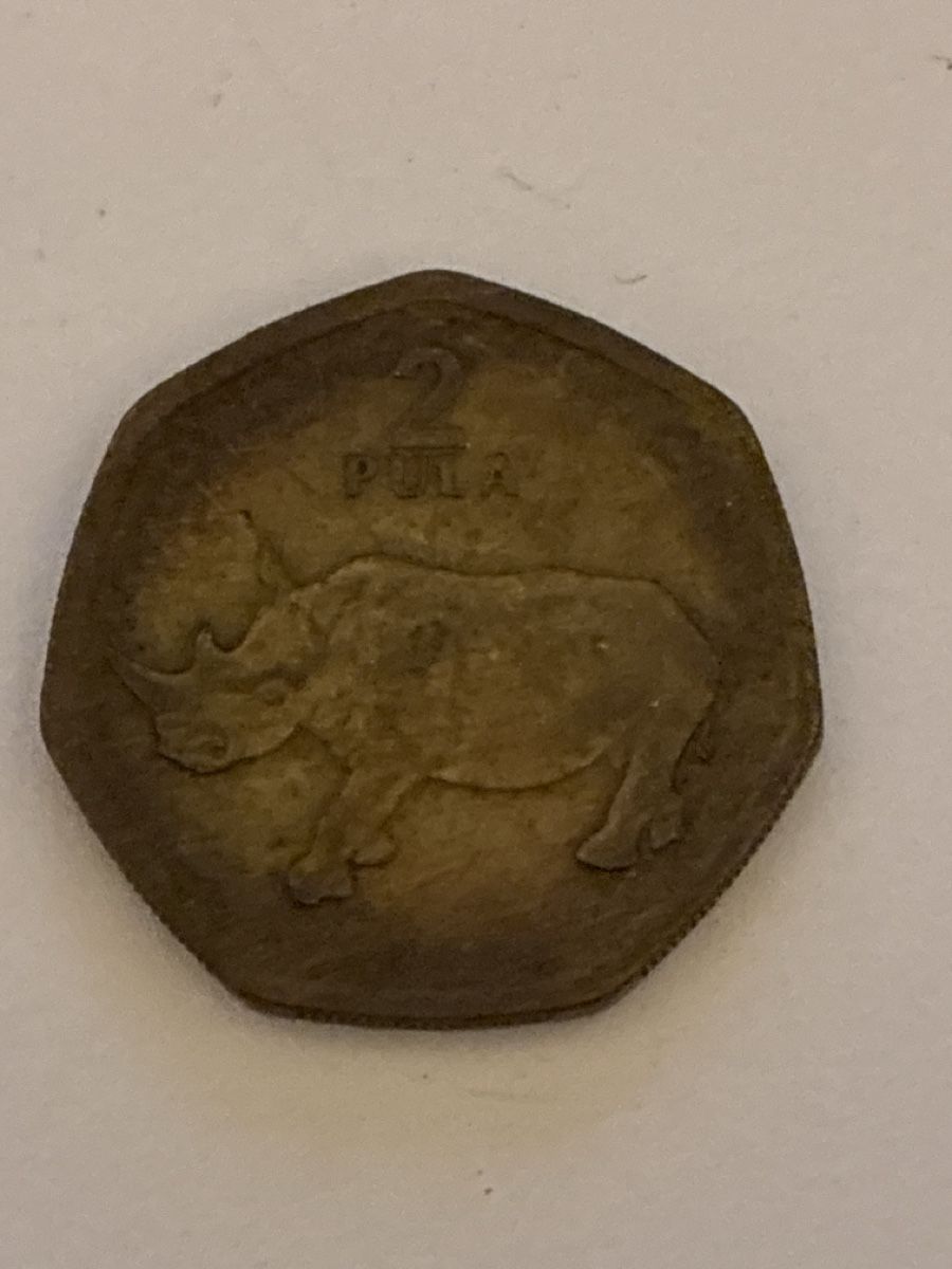 Tutti le monete: Nr. 17: 2 Pula, Botswana, 2004 – Usato da Burgdorf venduto da Yakari5165