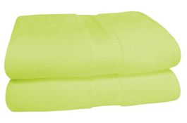 Saunatuch Badetuch Frottee 100x200cm apfel