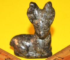 Deko Heilstein L-460 – Reh Kitz – Iron Pyrit – 25x30mm