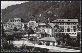 AK Bad Ragaz mit Hotel Bad Ragaz, ca.1940