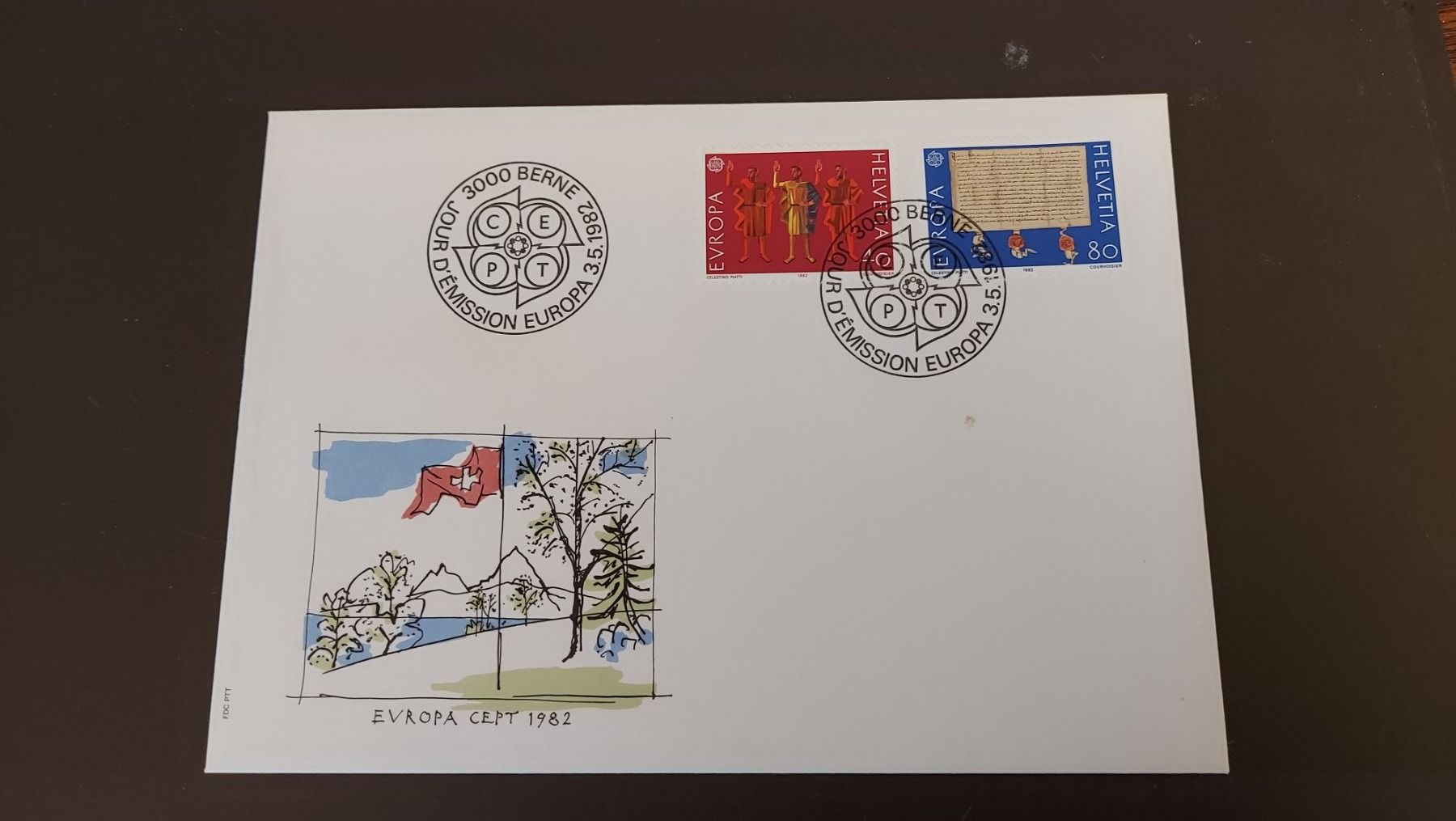 Tutti i francobolli: Ersttagsbrief (FDC) – Nuovo (secondo la descrizione) da Wettingen venduto da Egro2
