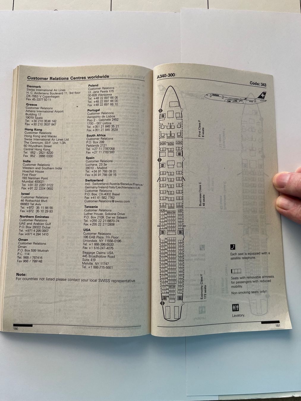 Swissair Documenti: Flugplan Timetable Swiss Winter 2004 / 2005 – Usato da Winterthur venduto da rotkur 3