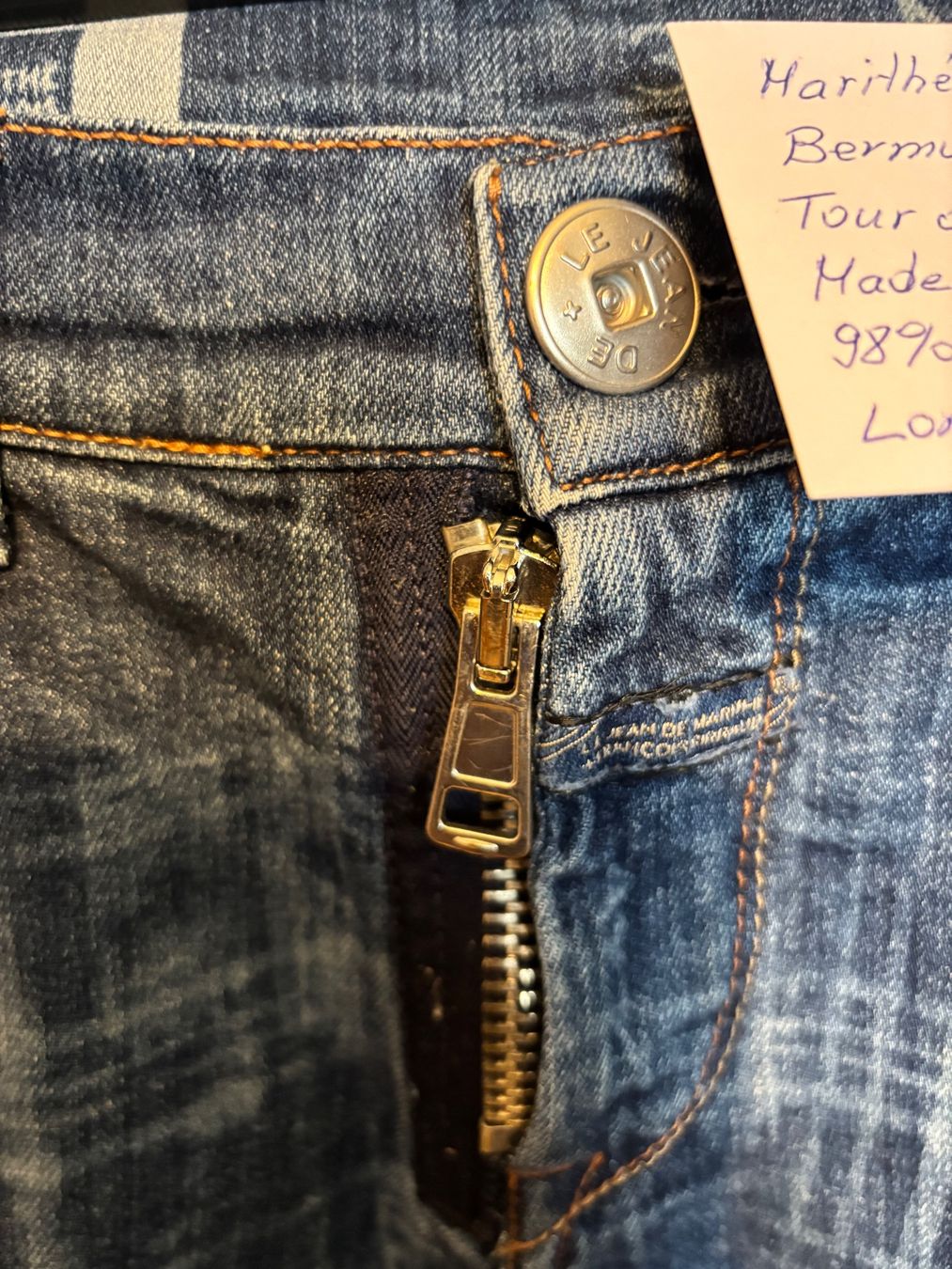 Girbaud Jeans: Bermuda jeans Marithe et Francois Girbaud – Usato da Murten venduto da Louis1954 3