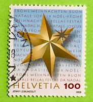 Nr.1292 Stern Sondermarken Weihnachten GESTEMPELT 2008   