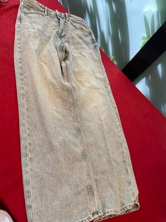 Junge Kinder Jeans Hose Loose fit 170 hellblau