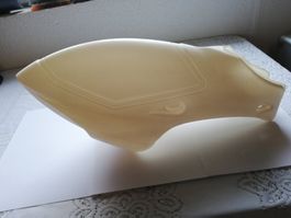 Helikopter-Kabinenhaube Kunststoff weiss