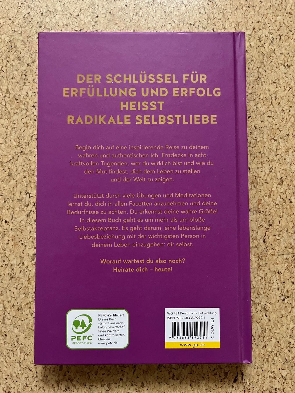 Libri: Buch gebunden "Heirate dich selbst", Veit Lindau – Usato da Grosswangen venduto da Vita500 1