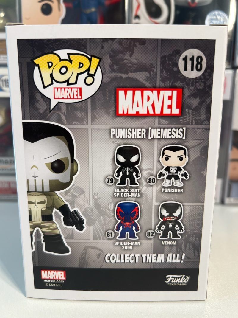 Statuette: Funko POP! Marvel Punisher (Nemesis) – Nuovo e nell'imballaggio originale da Le Mouret venduto da perfectbijou 2