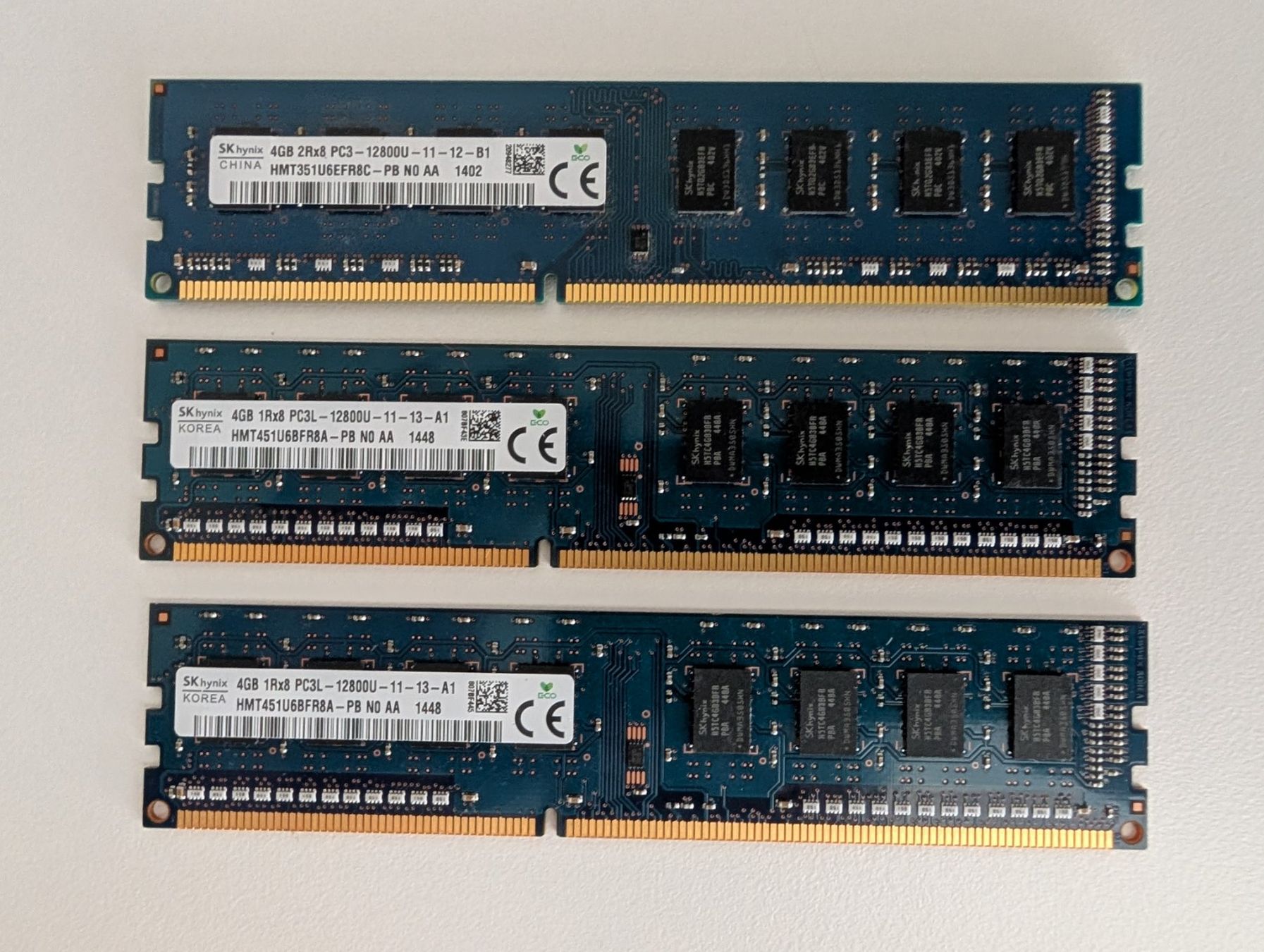 Memory / RAM: SK hynix RAM 4GB PC3/PC3L-12800 – Gebraucht aus Aarberg von fosta