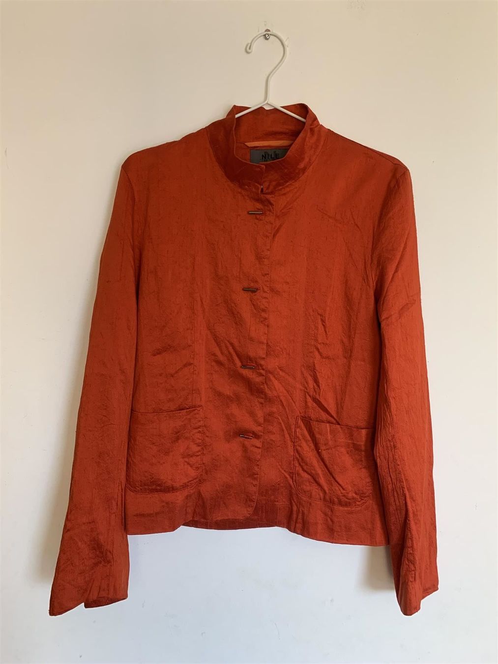 Nile Giacche: NILE wunderschöne Seidenjacke/Blazer M – Nuovo (secondo la descrizione) da Meiringen venduto da snahhanssnah