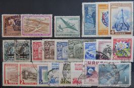 Uruguay Lot mit alten Werten VIII