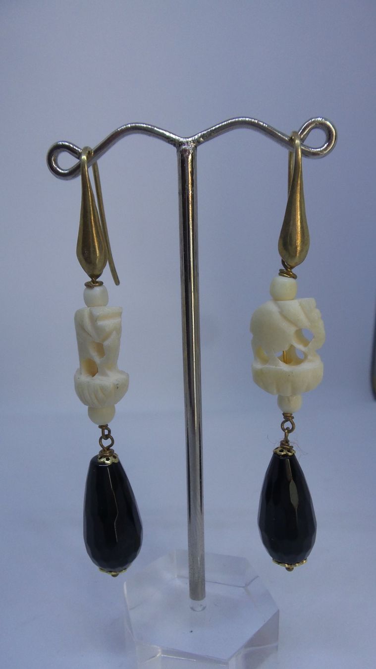 Boucles d'oreille: Silberohrhänger vergoldet – D'occasion à Muttenz par einfach-schoen