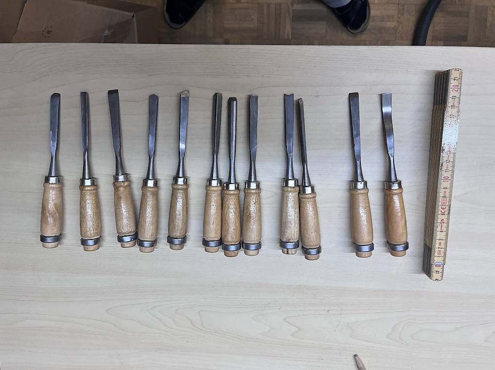 Tutti gli attrezzi: Stechbeitel & Hohleisen – Usato da Jegenstorf venduto da caraudio 1