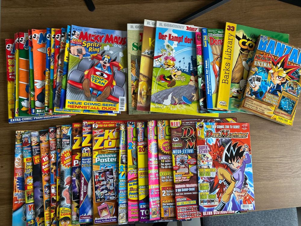 Alte Comics (Micky Maus, Asterix ect.) (Gebraucht) in für CHF 5 – mit ...