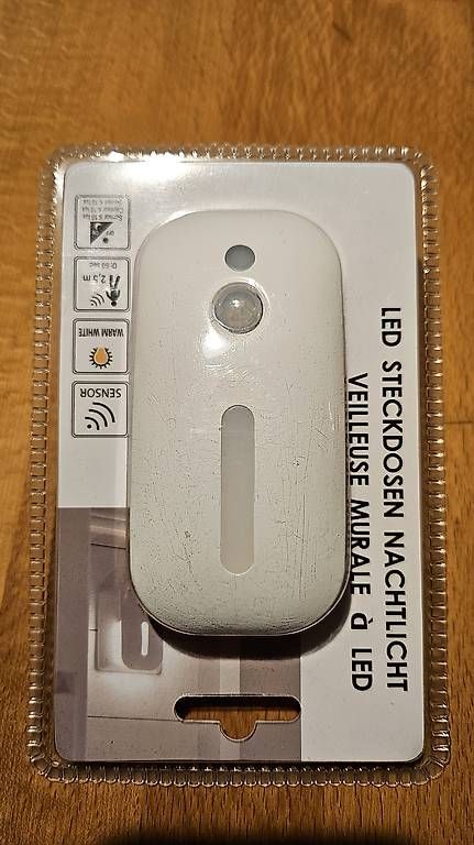 Lampen: 2x LED Nachtlicht mit Bewegungssensor – Neu und originalverpackt aus Müllheim Dorf von fetho