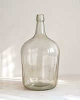 Dame-jeanne en verre transparent – 37 cm