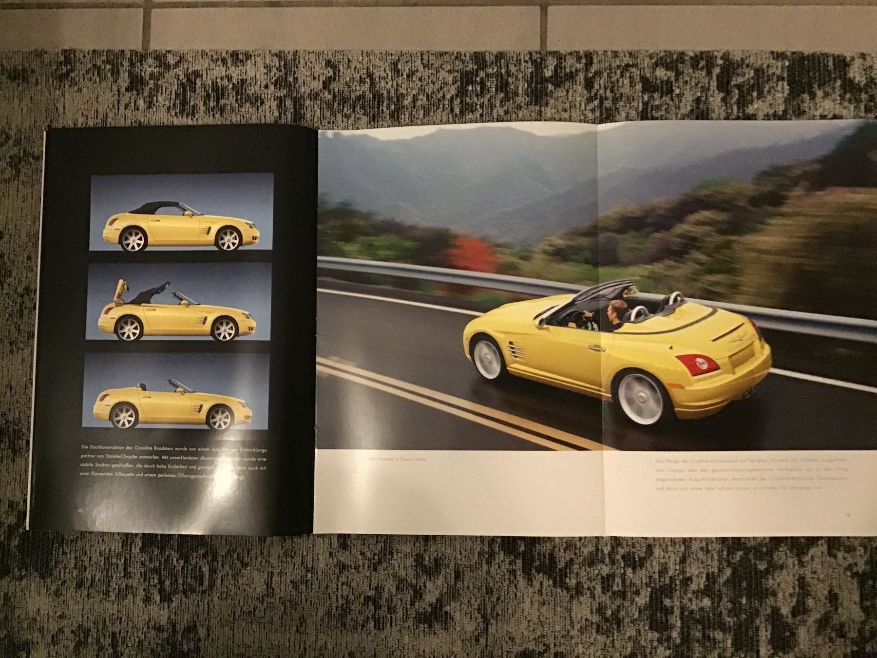 Chrysler Dokumente: Chrysler Crossfire Roadster & Coupé 2005 – Gebraucht aus Scherzingen von Starseller62 3
