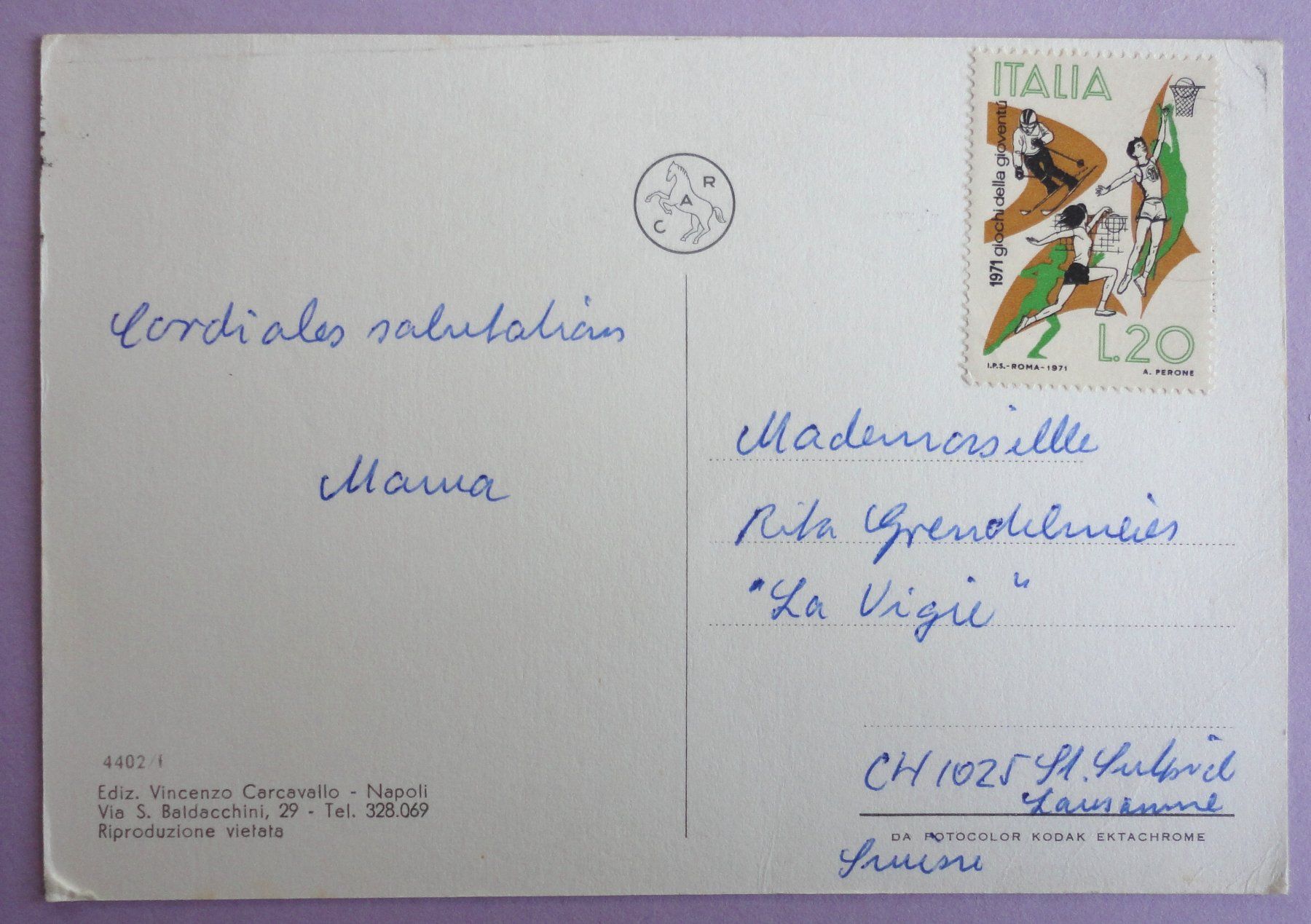 Cartes postales: Capri – D'occasion à Fétigny par Billy2miny 1