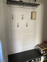 Garderobe mit Bank Holzoptik guter Zustand