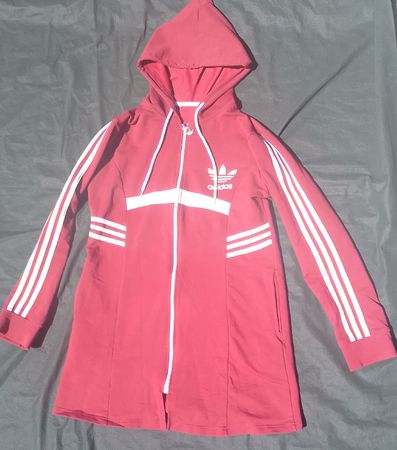 Adidas Kapuzenjacke Damen Gr. M Rot