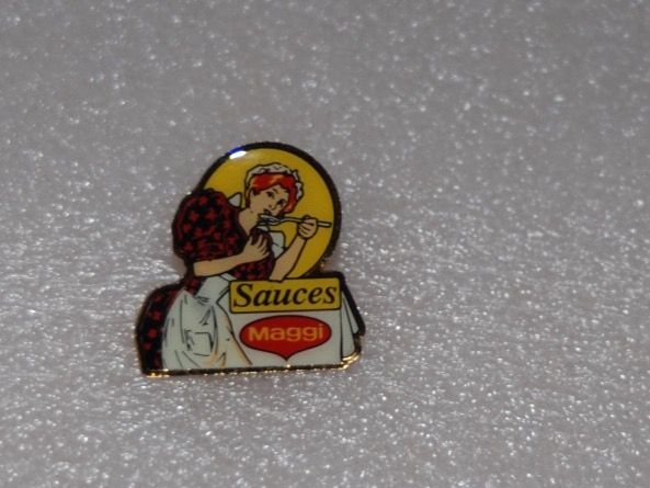 Pin Maggi HxB ca. 2,5x2,5cm (Gebraucht) in Basel für CHF 1.1 – mit ...