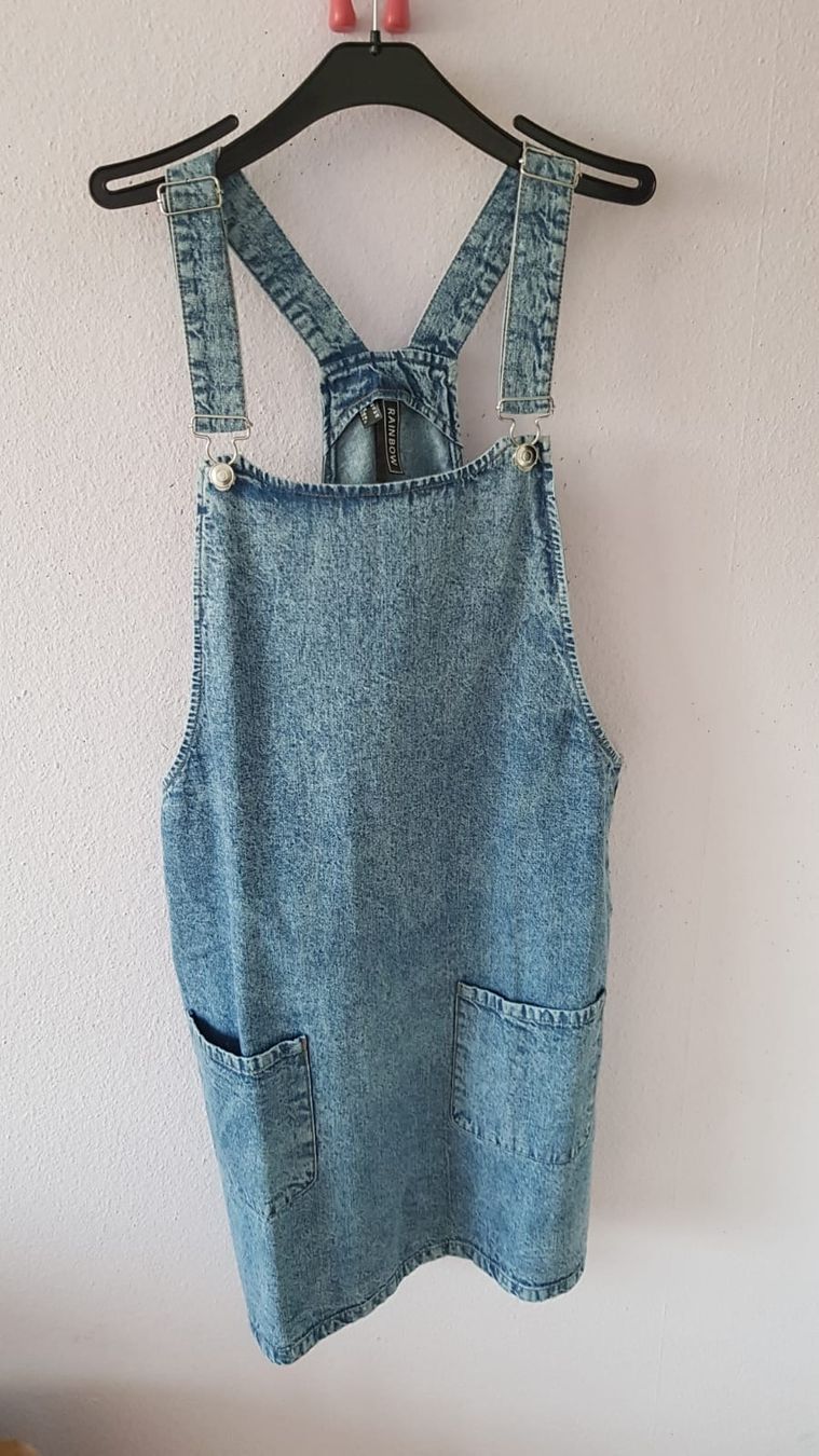 Vestiti: Robe salopette en jeans taille 42 ample – Nuovo (secondo la descrizione) da Versoix venduto da aline_b