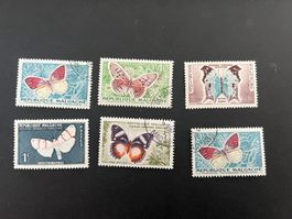 Madagaskar Schmetterling Motive 1960 gest. + **  (B9)