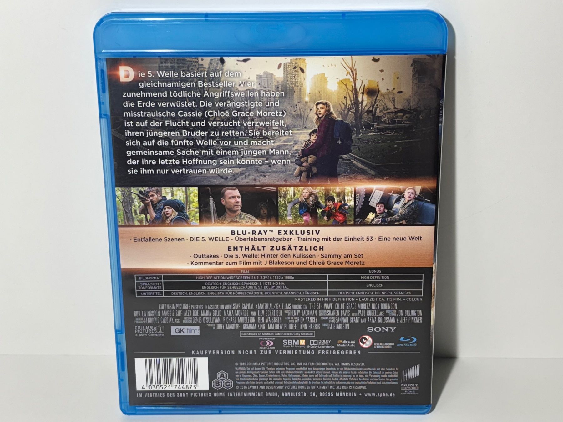 Alle DVDs: Die 5. Welle Blu Ray – Gebraucht aus Wilderswil von Sstriker 1