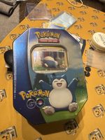 Pokemon GO Snorlax Sammelkartenspiel Tin Box versiegelt!