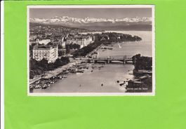 Zürich und die Alpen
